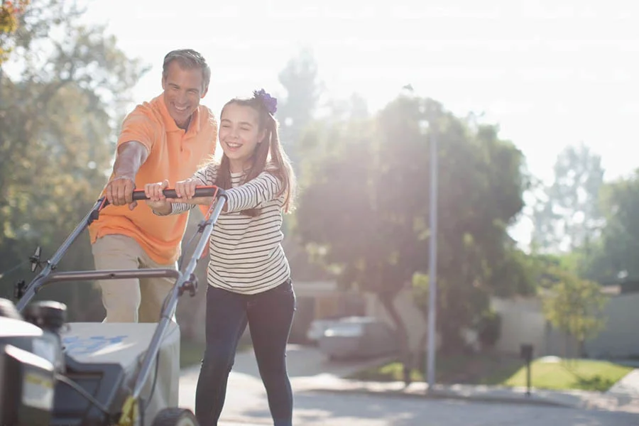 cordless electric mowers